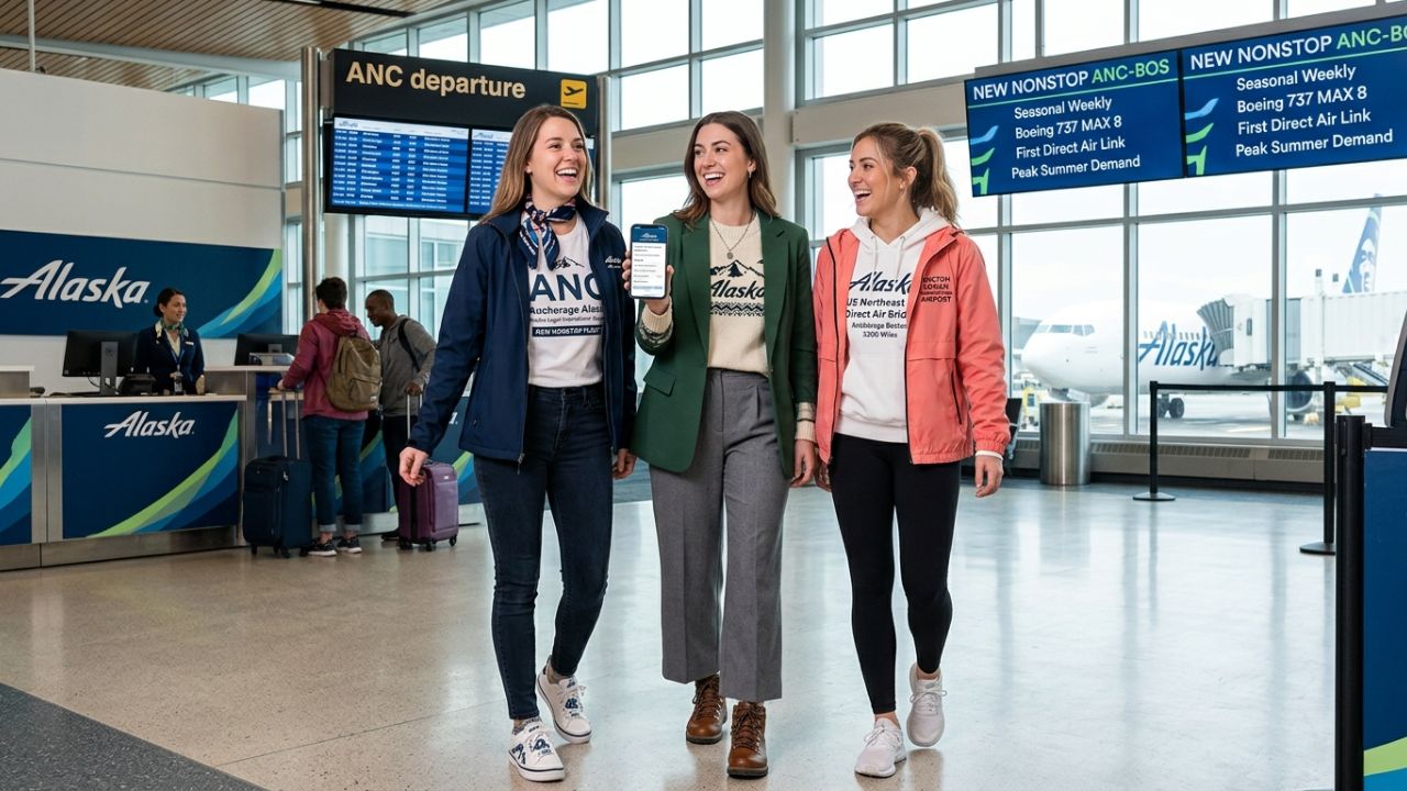 Alaska Airlines Boston-Anchorage Expansion Defeats Travel Chaos and Bypasses Major Airport Disruptions