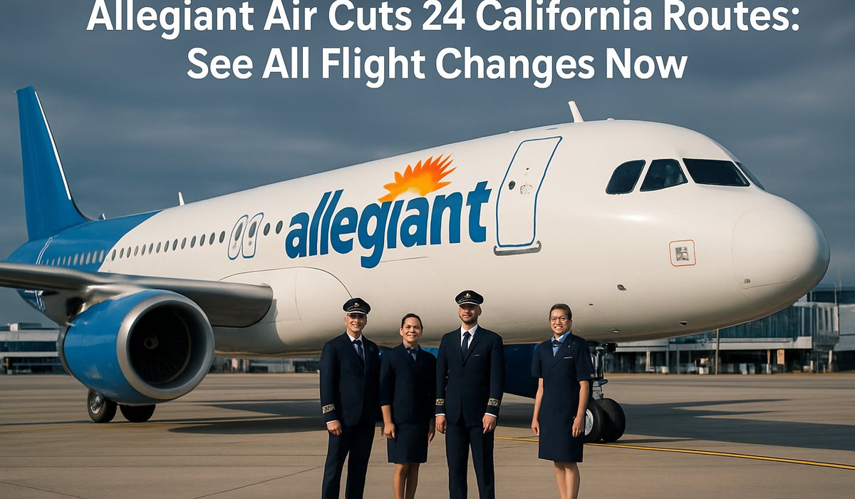 Allegiant Air Exits California Market: Budget Carrier Abandons 24 Routes in Strategic Retreat