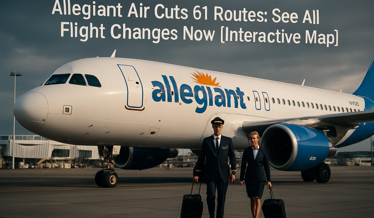 Allegiant Air Slashes 61 Routes in Major Network Restructuring, Signaling Consolidation Pressures Across Ultra-Low-Cost Carriers