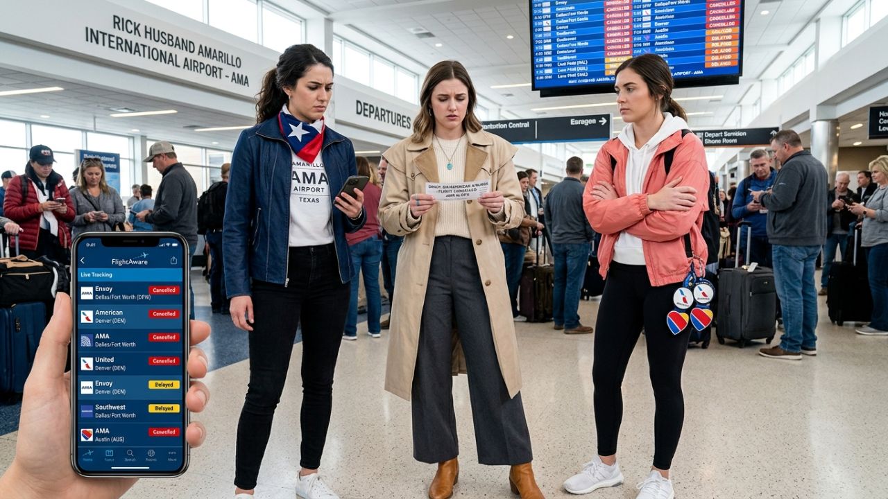 Amarillo Airport Travel Chaos Exposed: Hub Bottlenecks Trigger Flight Cancellations Across Envoy, American, United, and Southwest