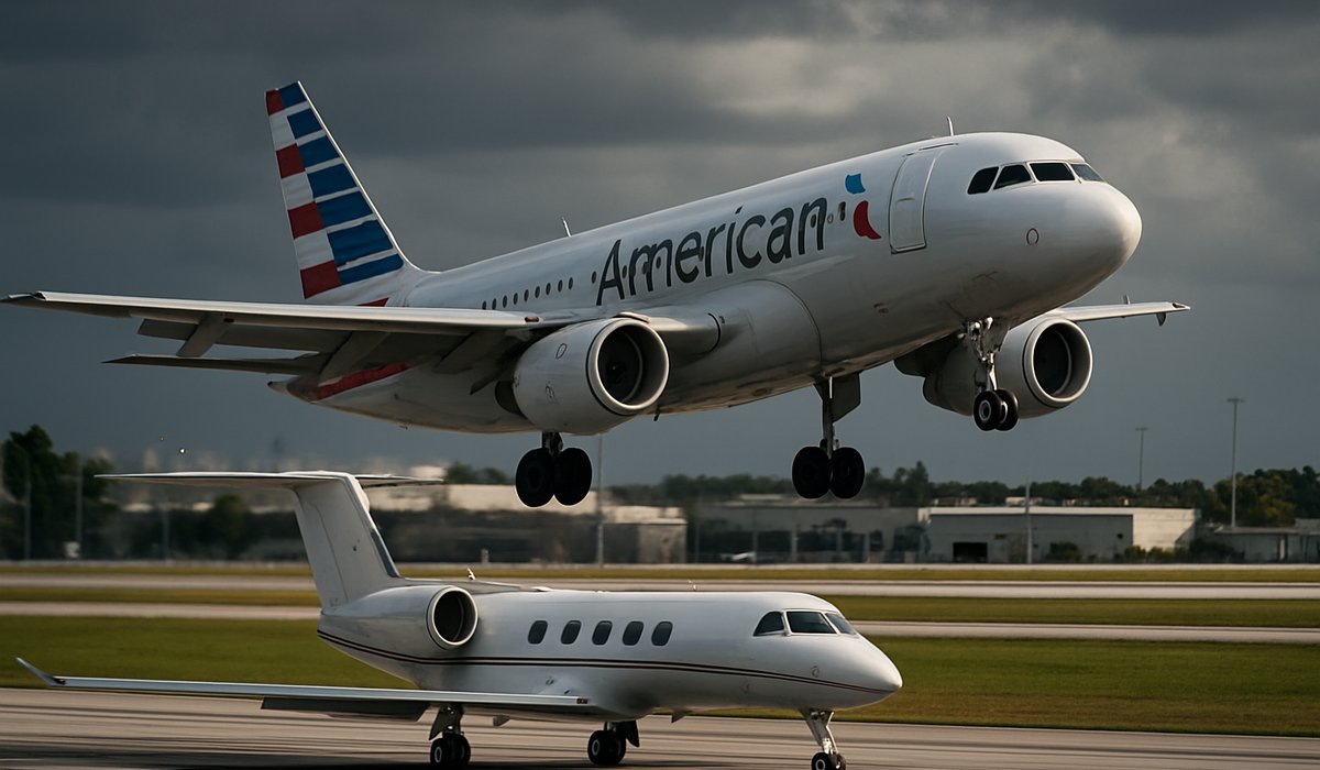 American Airlines A319 Aborts Takeoff at Miami After Near-Collision With Private Jet on Active Runway
