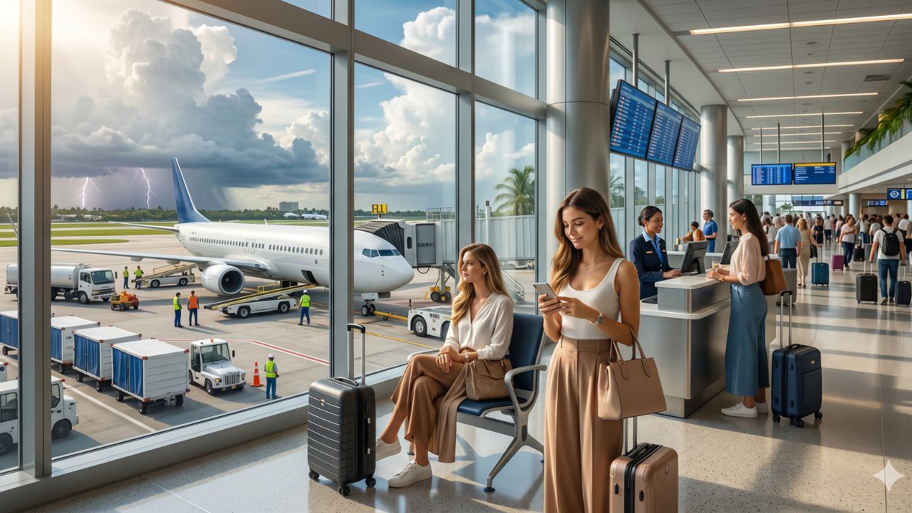 Mid-Air Aviation Emergency Triggers Travel Chaos: American Airlines Flight AAL2231 Abruptly Diverts to Fort Lauderdale to Escape Severe Miami Thunderstorms