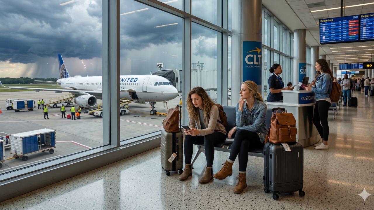 Mid-Air Turbulence Crisis Triggers Travel Chaos: American Airlines Flight AAL2815 Executes Terrifying U-Turn Emergency Landing Back to Charlotte