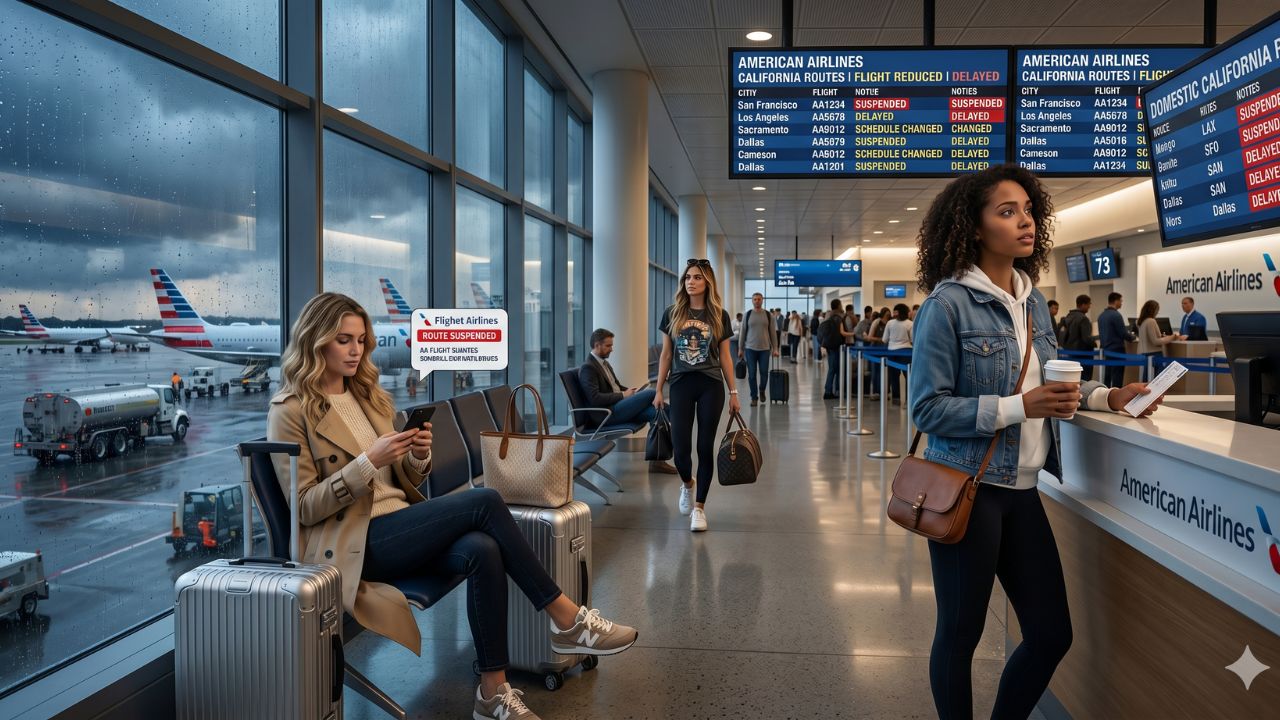 California Travel Chaos: American Airlines Executes Massive Route Cuts and Flight Cancellations Across LAX, SFO, and San Diego as Jet Fuel Prices Surge