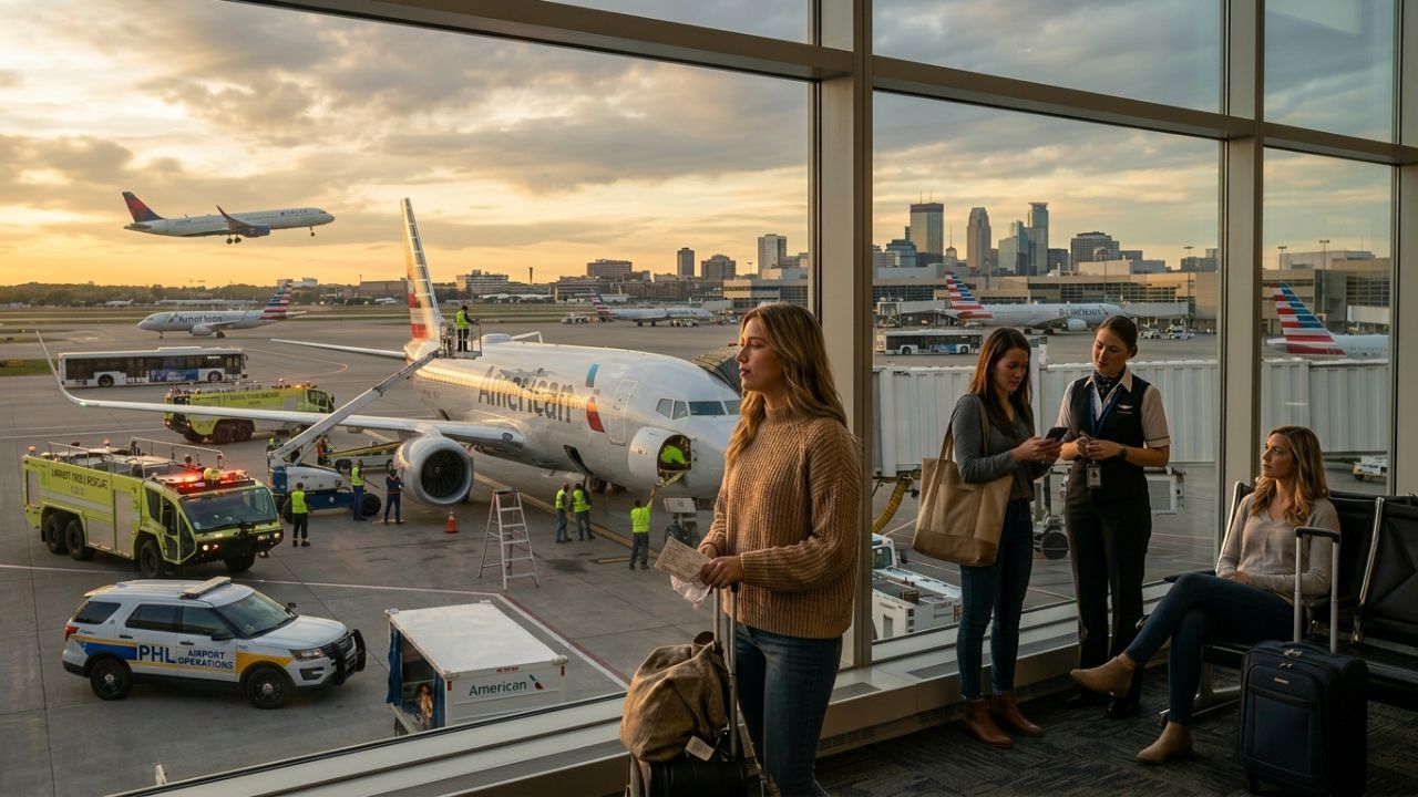 Breaking Airline News: Terrifying Cockpit Alert Forces American Airlines Flight AA2805 Into Emergency Landing, Igniting Travel Chaos