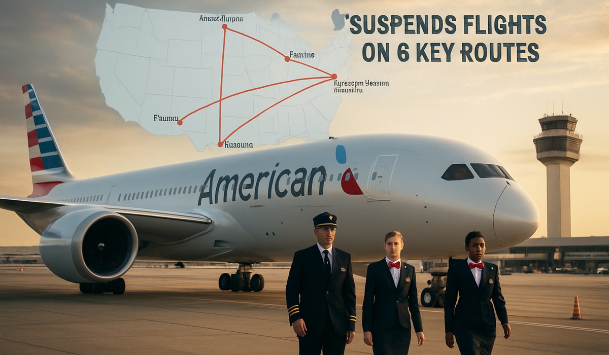 American Airlines Suspends Service on Six Routes as Carrier Faces Operational Pressures