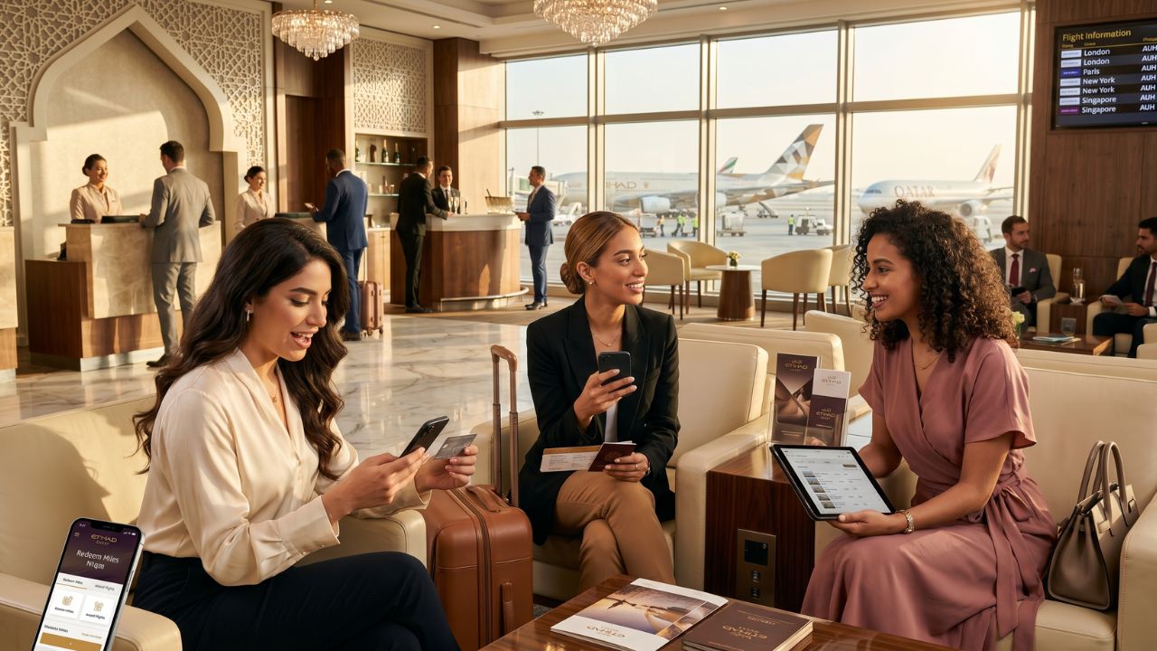 Frustrated passengers checking their American Express rewards accounts as the sudden termination of the Etihad Guest partnership triggers widespread financial travel chaos