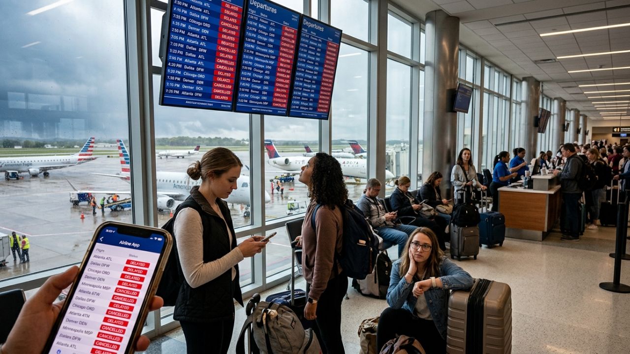 Massive Travel Chaos Paralyzes Northwest Arkansas as American and United Face 39 Airport Disruptions and Flight Cancellations Severing Routes to Chicago and Denver: Airline News