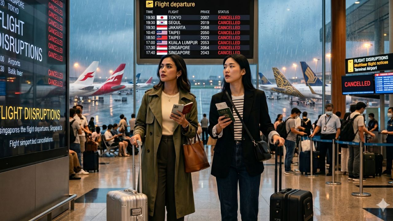 Asia-Pacific Travel Chaos: Massive Wave of Flight Cancellations Paralyze Jakarta, Taipei, and Seoul as Japan Airlines and Garuda Operations Collapse