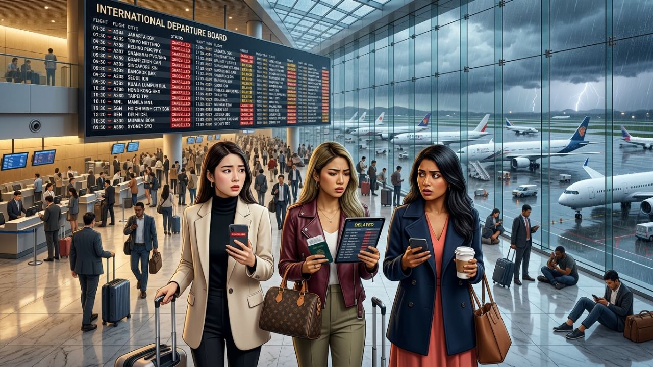 Severe Travel Chaos Sweeps Asia: 477 Flight Cancellations and Massive Airport Disruptions Strike China Southern, SpiceJet, and Global Carriers