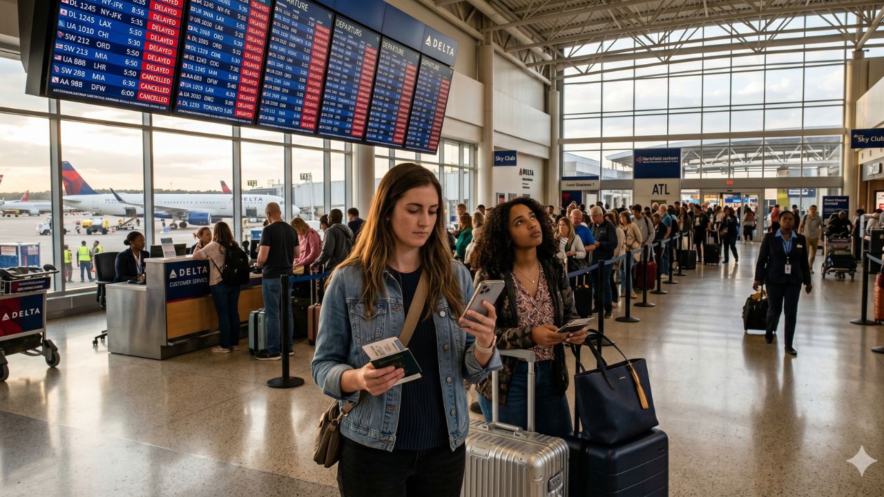 Breaking Airline News: Hartsfield-Jackson Atlanta Airport Battles Terrifying Travel Chaos as Delta Air Lines Violently Suffers 165 Flight Disruptions