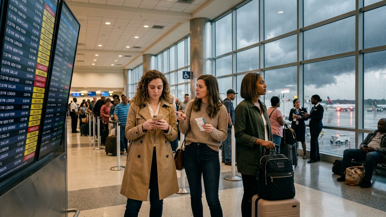 Atlanta Airport Meltdown Triggers Epic Travel Chaos as Delta and Southwest Suffer 970 Delays and 73 Cancellations Across the Globe