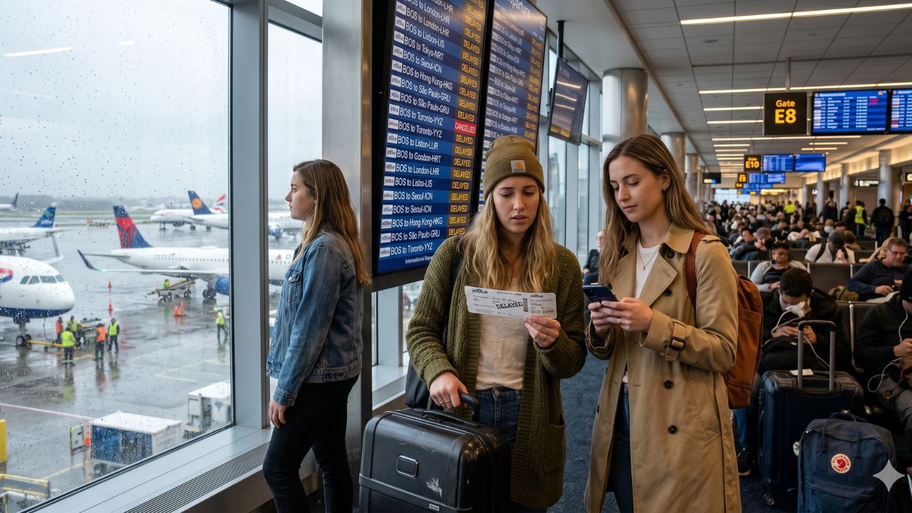 Boston Travel Chaos: Thousands Stranded as Delta, JetBlue, and American Airlines Trigger 65 Flight Cancellations and Delays at Logan Airport