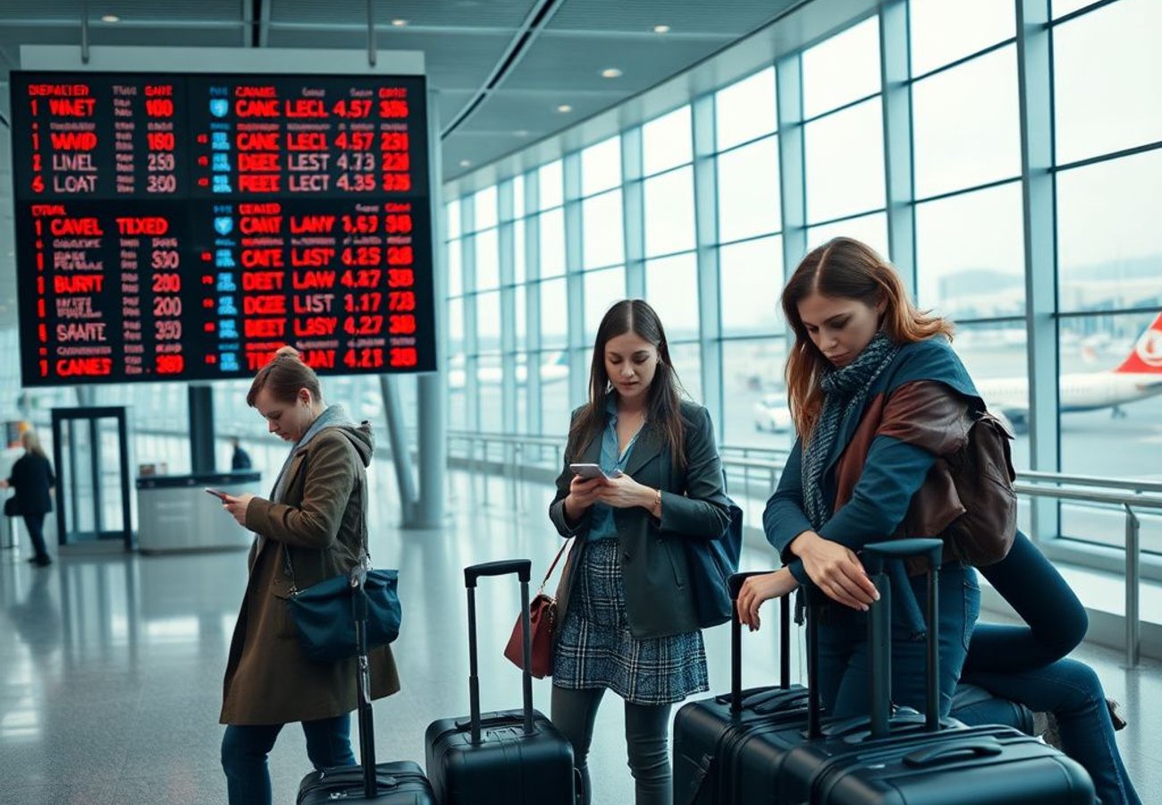 Brussels Airport Chaos: Air Canada and SAS Cancel 4 Flights, Delay Dozens Across Europe and North America