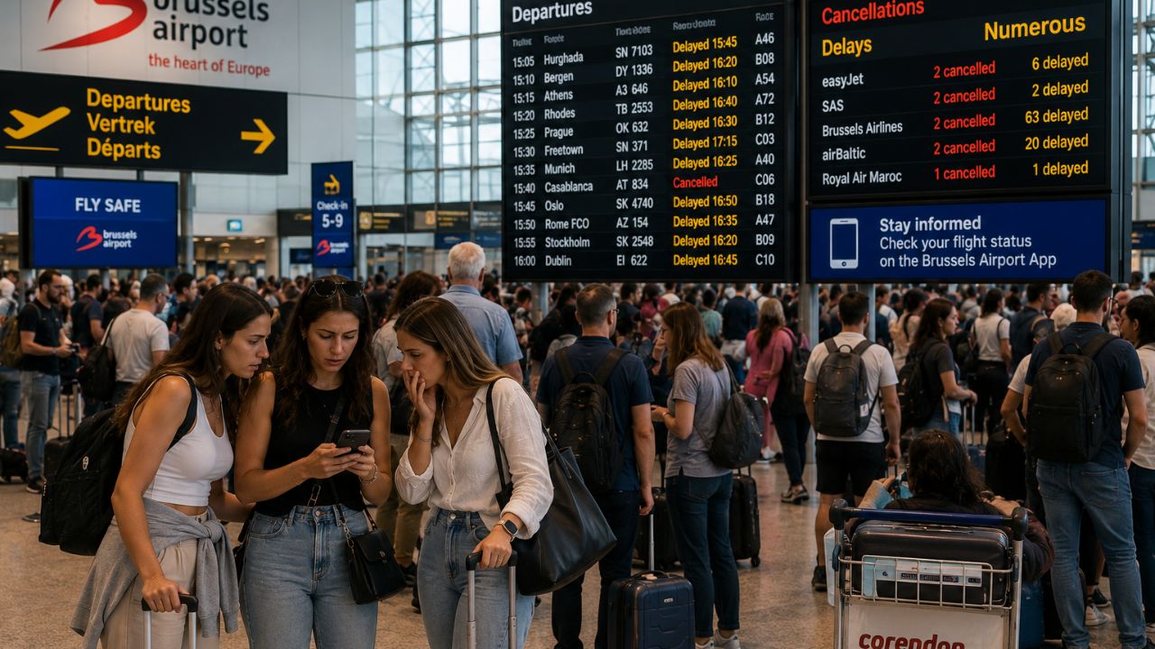 Aviation Updates: Massive Travel Chaos Engulfs Brussels Airport as Brussels Airlines, easyJet, and Air Baltic Suffer 101 Flight Cancellations and Delays
