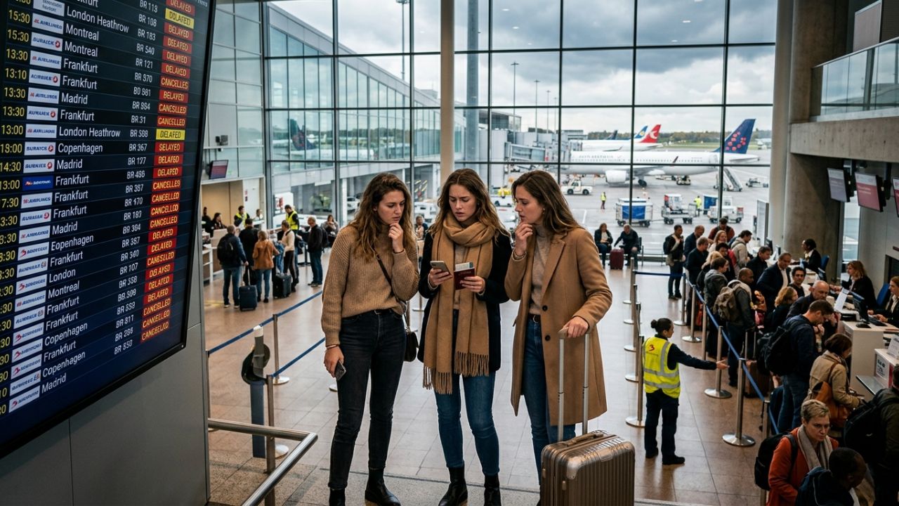 Aviation Updates: Massive Brussels Airport Gridlock Triggers Terrifying Travel Chaos as Air Canada and SAS Cancel Flights Across Europe