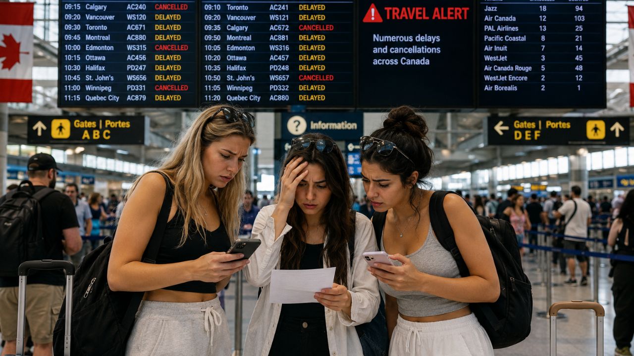 Aviation Updates: Severe Travel Chaos Sweeps Canada as Weather System Triggers 604 Delays and 84 Flight Cancellations Nationwide