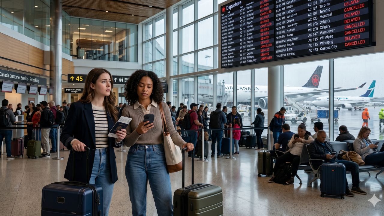 Breaking Airline News: Canadian Hubs Face Terrifying Travel Chaos as 258 Flight Disruptions Violently Strike Air Canada, Jazz, and WestJet