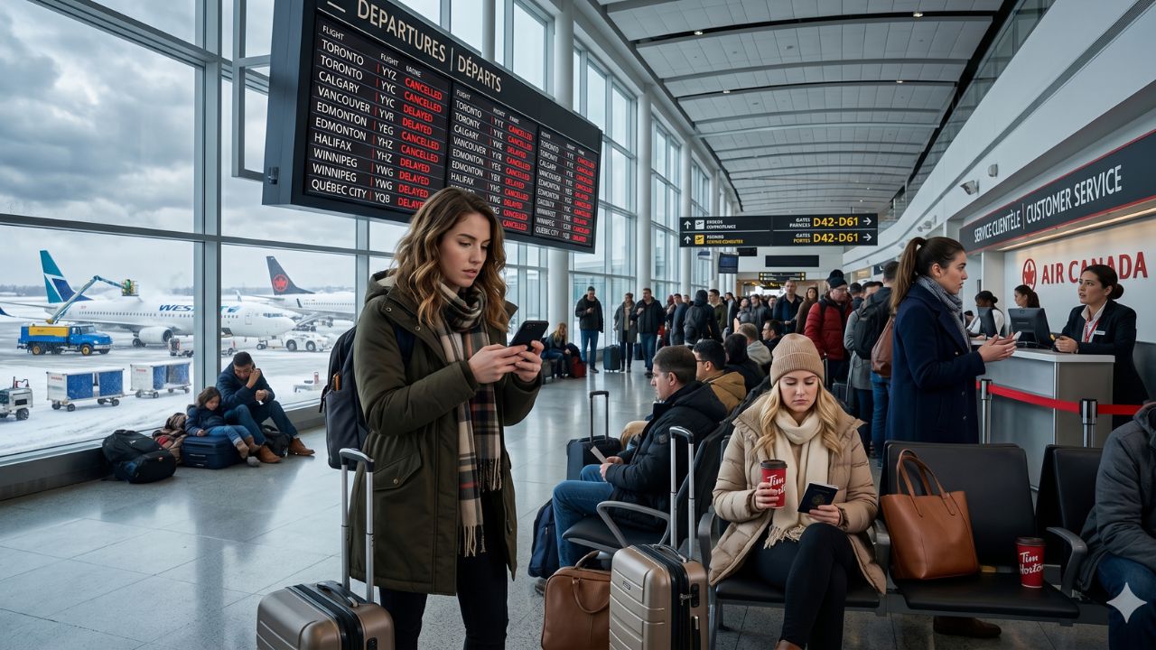 Canadian Travel Chaos: 59 Cancellations and 431 Massive Delays Paralyze Air Canada and WestJet at Toronto, Calgary, and Vancouver