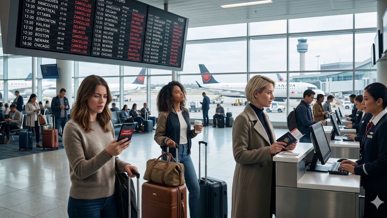 Breaking Airline News: Severe Travel Chaos Paralyzes Canada as Massive Flight Cancellations Devastate Edmonton, Montreal, Ottawa, and Toronto Airports