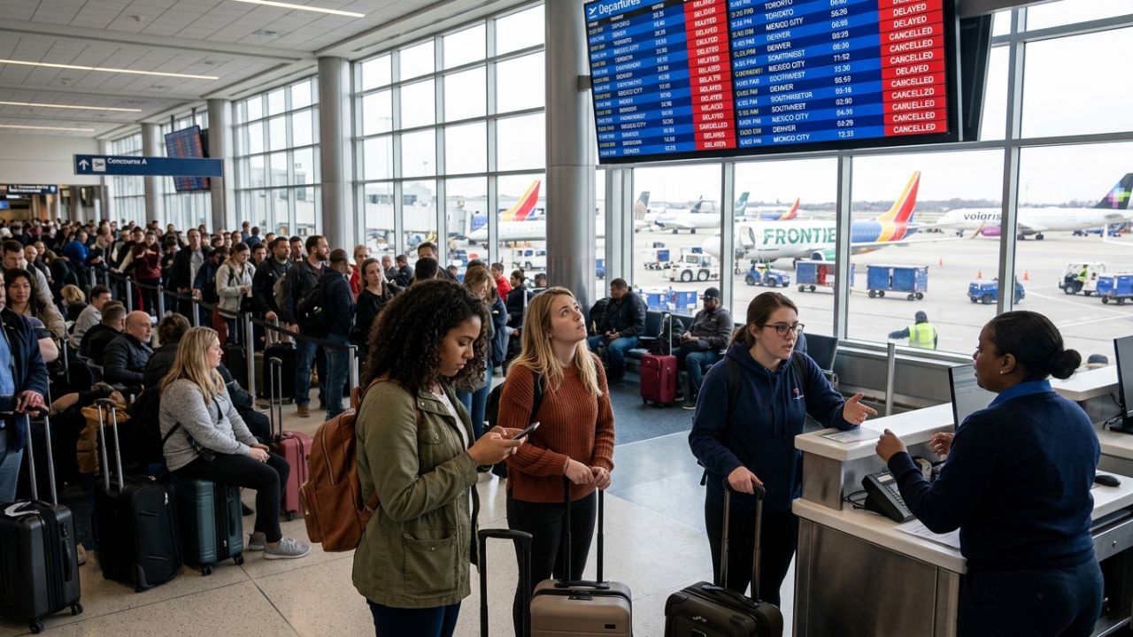 Massive Travel Chaos Paralyzes Chicago Midway as 189 Flight Cancellations and Delays Ground Southwest and Frontier Passengers: Airline News