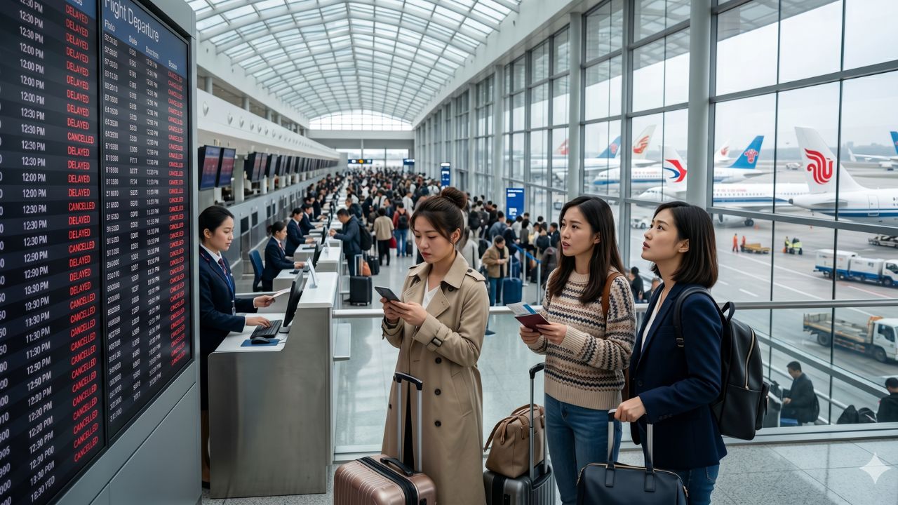 Breaking Airline News: Chinese Aviation Network Battles Terrifying Travel Chaos as Air China and China Eastern Violently Cancel 176 Flights
