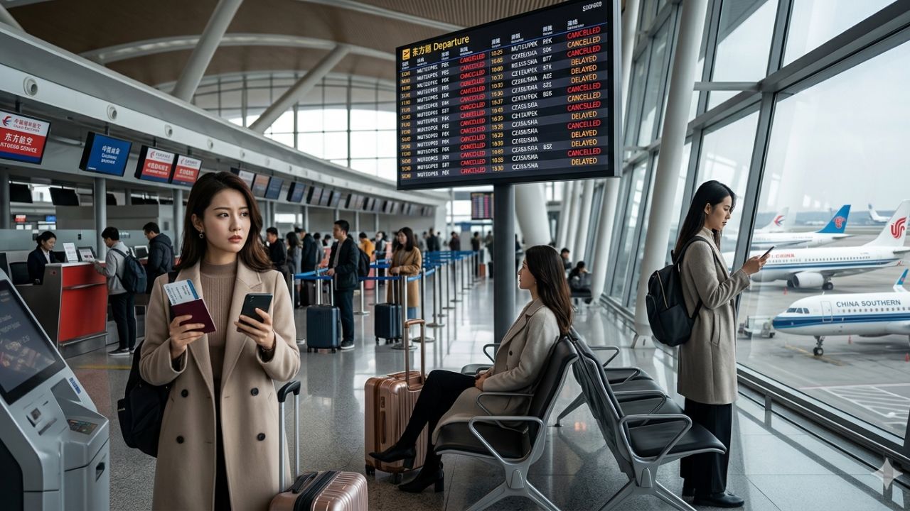Breaking Airline News: Severe Travel Chaos Paralyzes China as 108 Flights Are Cancelled Across Shanghai, Shenzhen, and Beijing