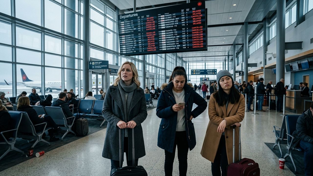 Air Canada and Jazz Ground Three Flights at Winnipeg Airport as Delays Ripple Across Canadian and U.S. Route Networks