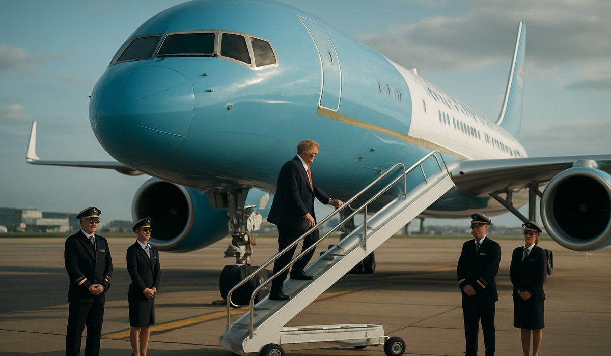 Trump Set to Debut Qatar-Gifted Boeing 747-8 as New Air Force One Next Week