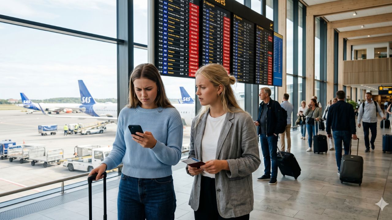 Breaking Airline News: Copenhagen Airport Battles Terrifying Travel Chaos as SAS and Cityjet Violently Suffer 70 Massive Flight Disruptions