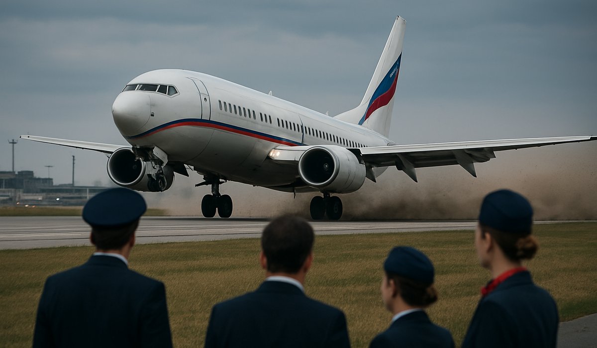 Russian Airline's Boeing 737 Overshoots Runway Days After Restricting First Officer Landing Authority