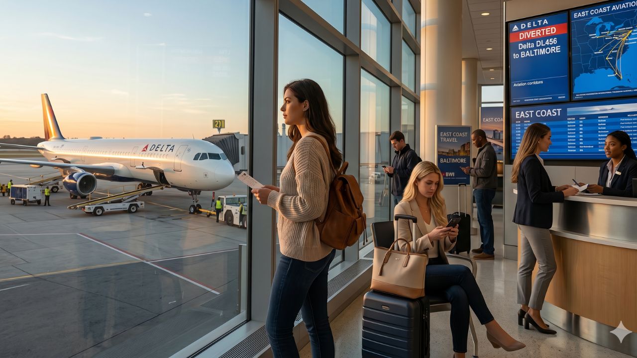 Breaking Airline News: Severe Mid-Air Emergency Forces Delta Airlines Flight DL525 Into Tense Baltimore Diversion, Sparking New York Travel Chaos