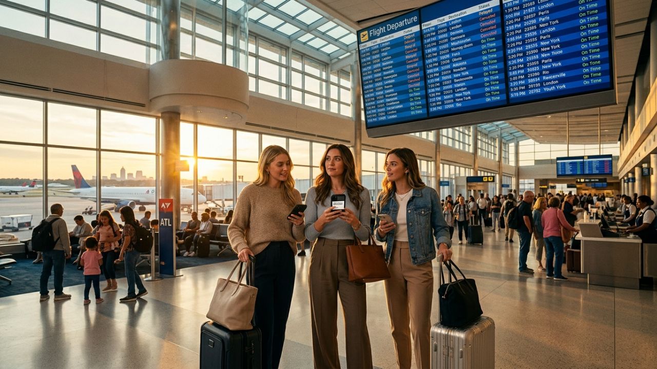 Delta Air Lines capacity freeze Atlanta travel chaos aviation updates