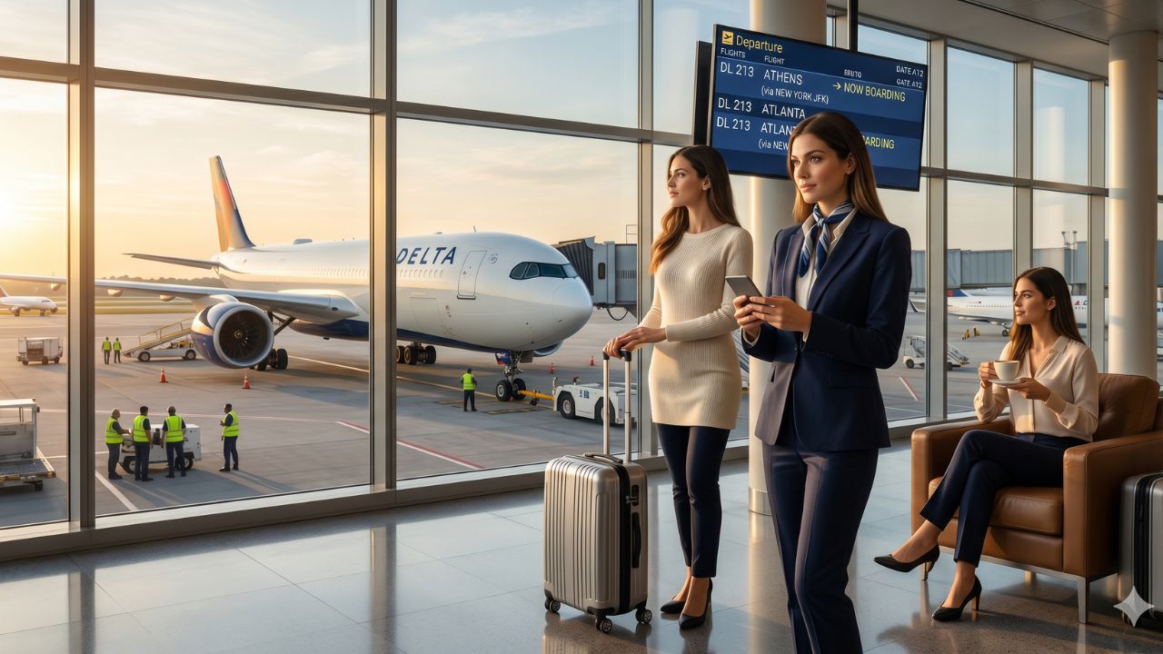 Transatlantic Travel Chaos: Delta Air Lines Flight DL223 Forced into Emergency Diversion Through New York JFK After Sudden Crew Illness Paralyzes Athens to Atlanta Route