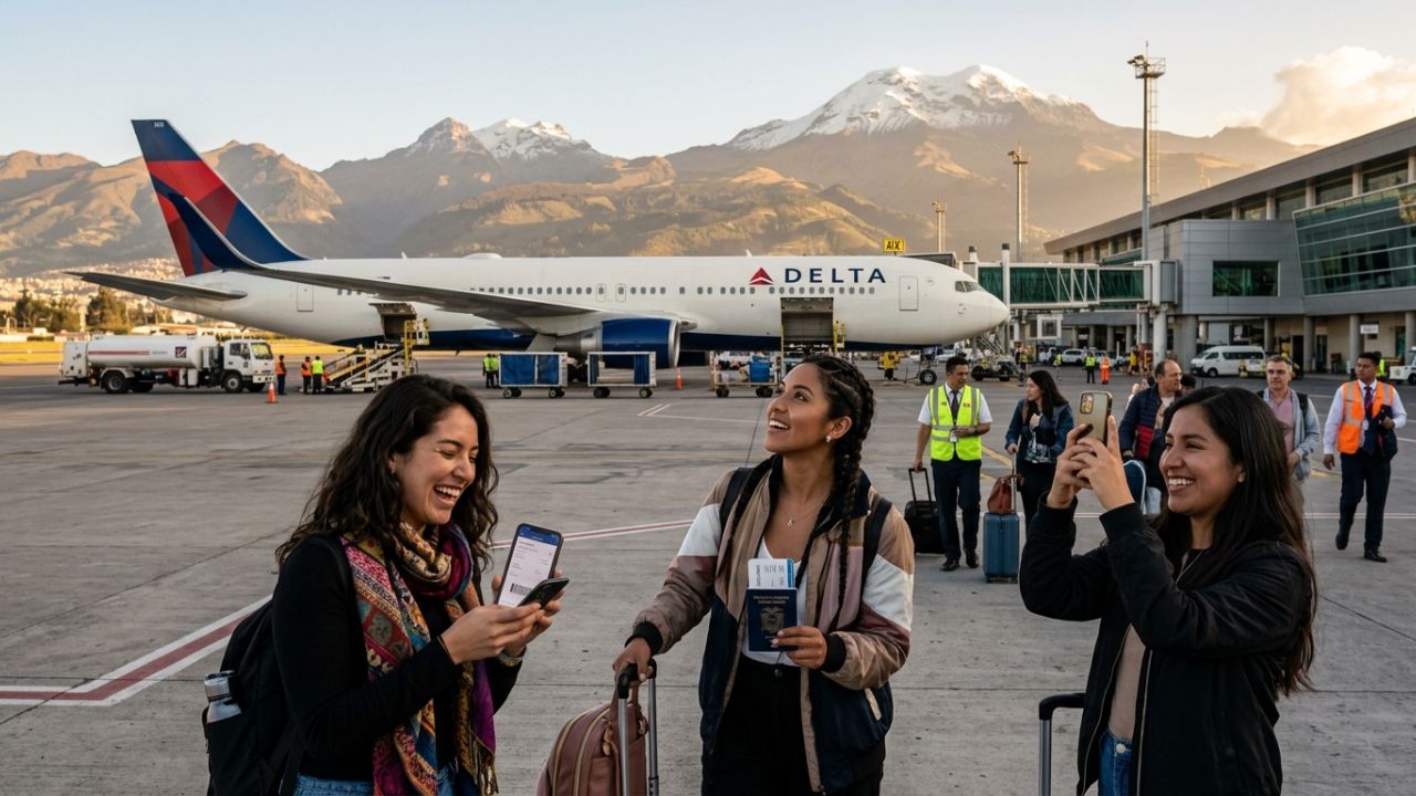 Delta Air Lines Bypasses Global Travel Chaos, Upgrading Atlanta-Quito Route to Boeing 767s Amidst Widespread Airport Disruptions and Flight Cancellations: Airline News