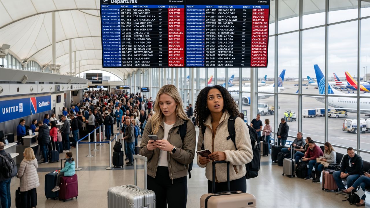 Breaking Airline News: Denver International Faces Terrifying Travel Chaos as Southwest and United Battle 157 Massive Flight Disruptions