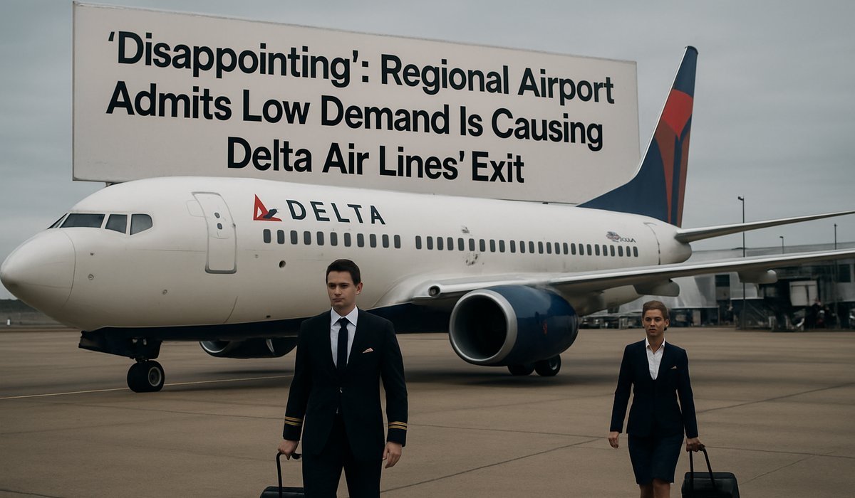 Delta Air Lines Pulls Service From Regional Hub as Demand Collapse Forces Carrier Retreat