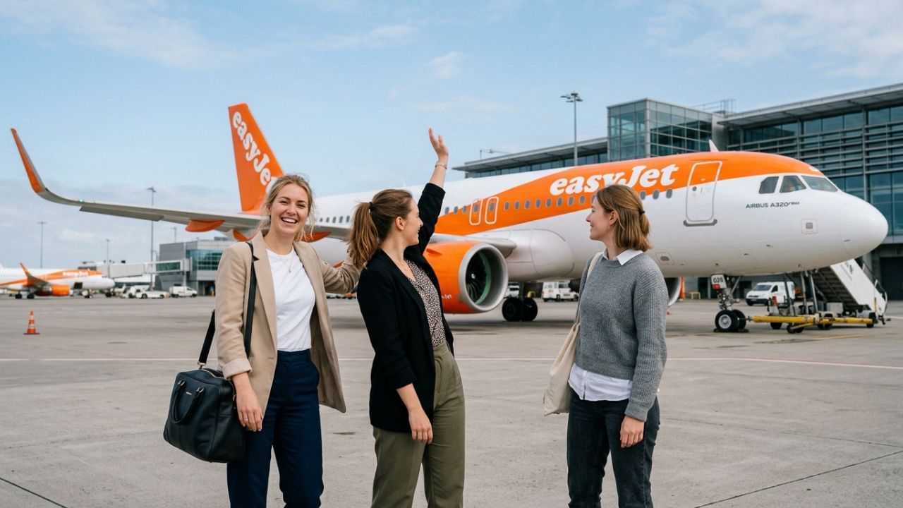 A brand new easyJet Airbus A320neo aircraft sitting on the tarmac, ready to deploy across the European network.