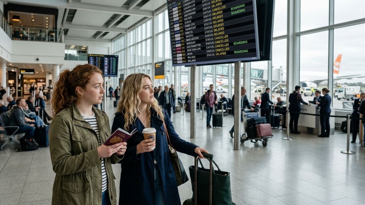 Aviation Updates: Travel Chaos Strikes Edinburgh Airport as easyJet and Ryanair Suffer 232 Delays and Flight Cancellations