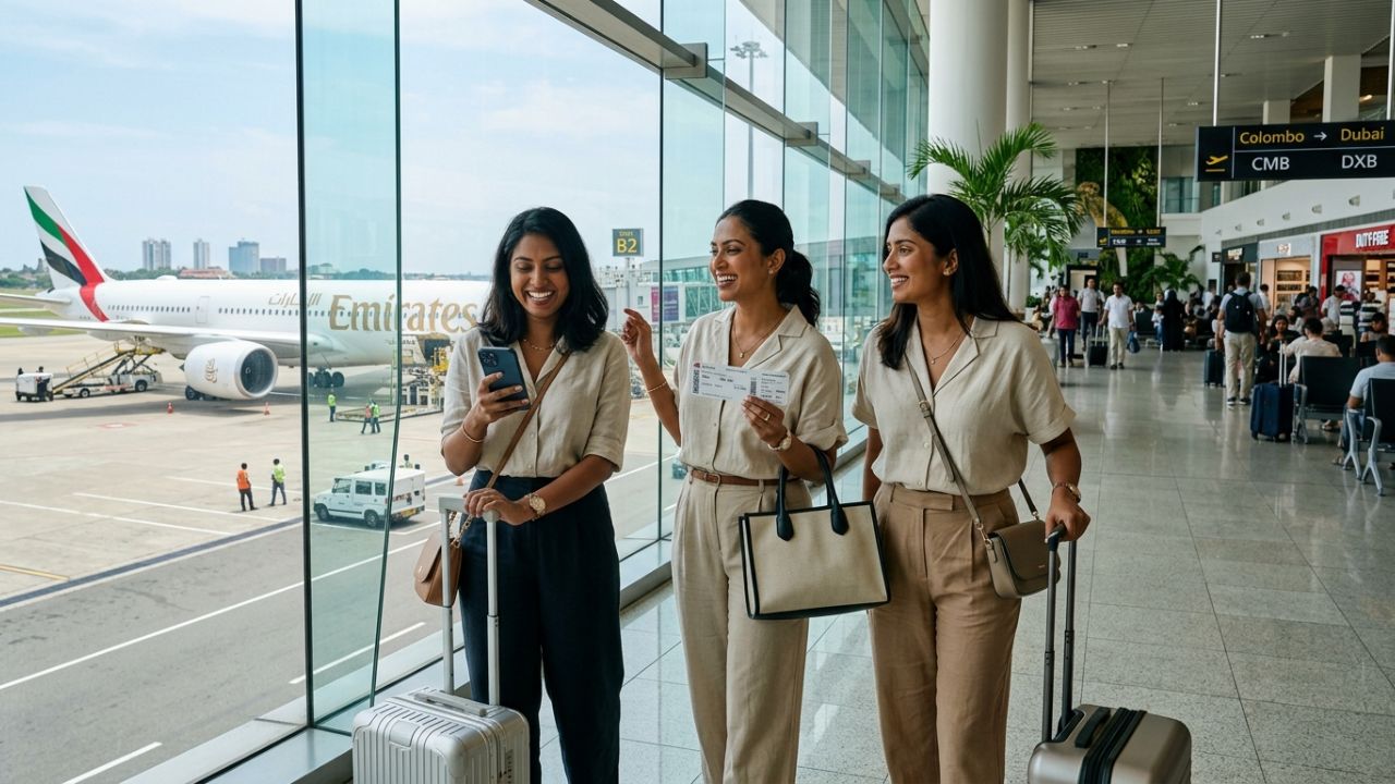 Emirates Colombo 40 years operations aviation updates travel chaos