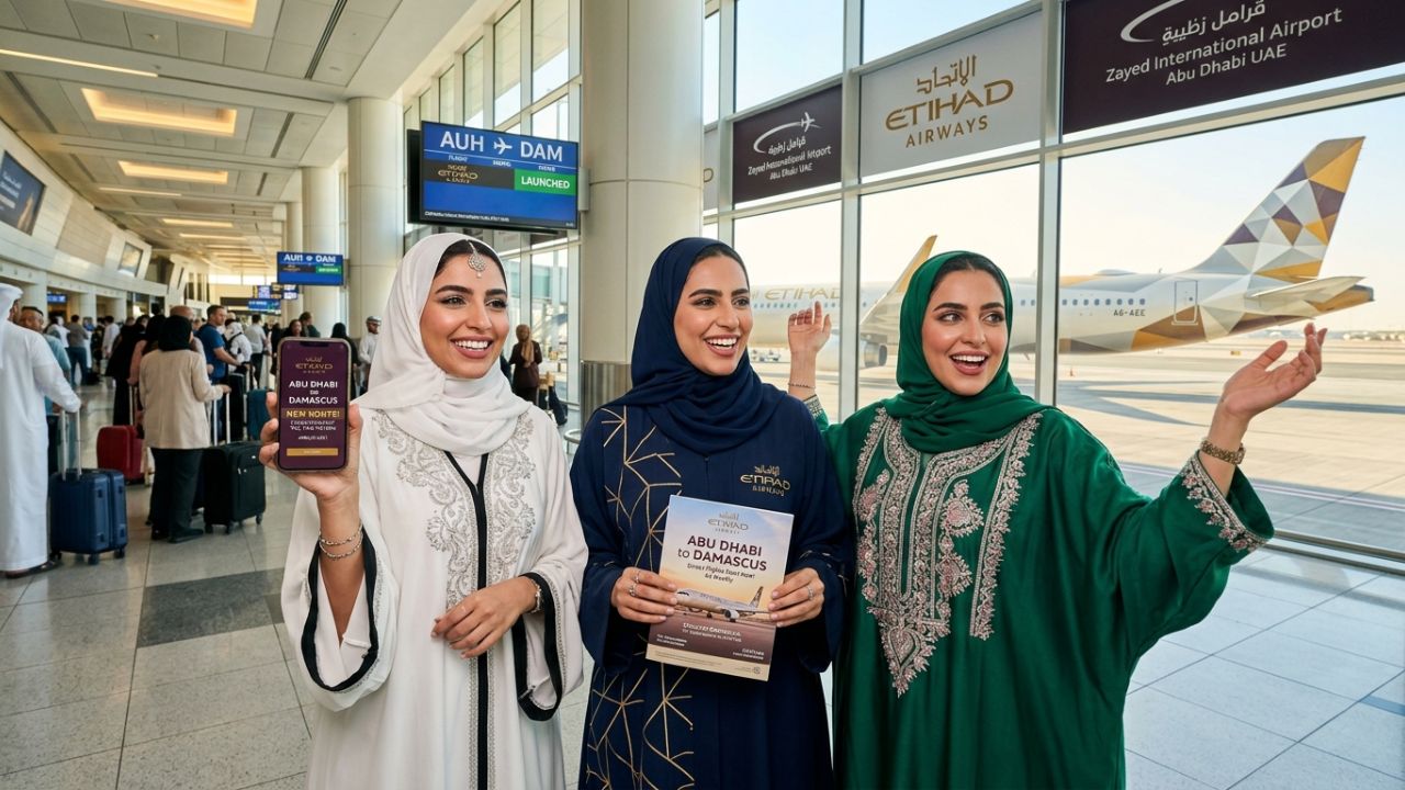 Etihad Airways Defeats Regional Travel Chaos with Direct Abu Dhabi to Damascus Route on Airbus A321