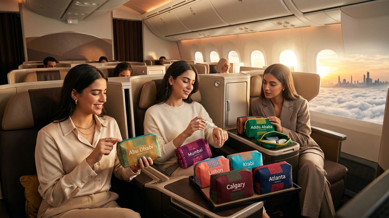 Breaking Airline News: Etihad Airways Deploys Exclusive Business Class Wellness Kits to Shield Passengers from Extreme Travel Chaos