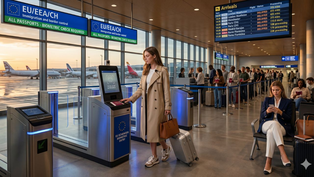 UK Travel Chaos: Fierce EU Schengen Biometric Crackdown Triggers Massive Airport Disruptions Across Greece, Spain, and France