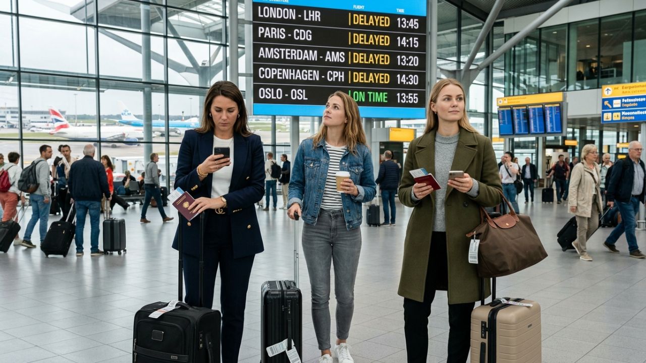 Breaking Airline News: 1,225 Flight Delays Plunge London, Amsterdam, and Paris into Terrifying Summer Travel Chaos