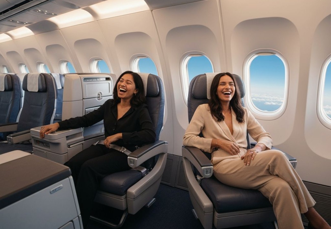 Professional aviation photography depicting EVA Air Reclaims Leadership in Premium Economy with Industry-Leading 42-Inch Seat Pitch on Boeing 787-9 Fleet