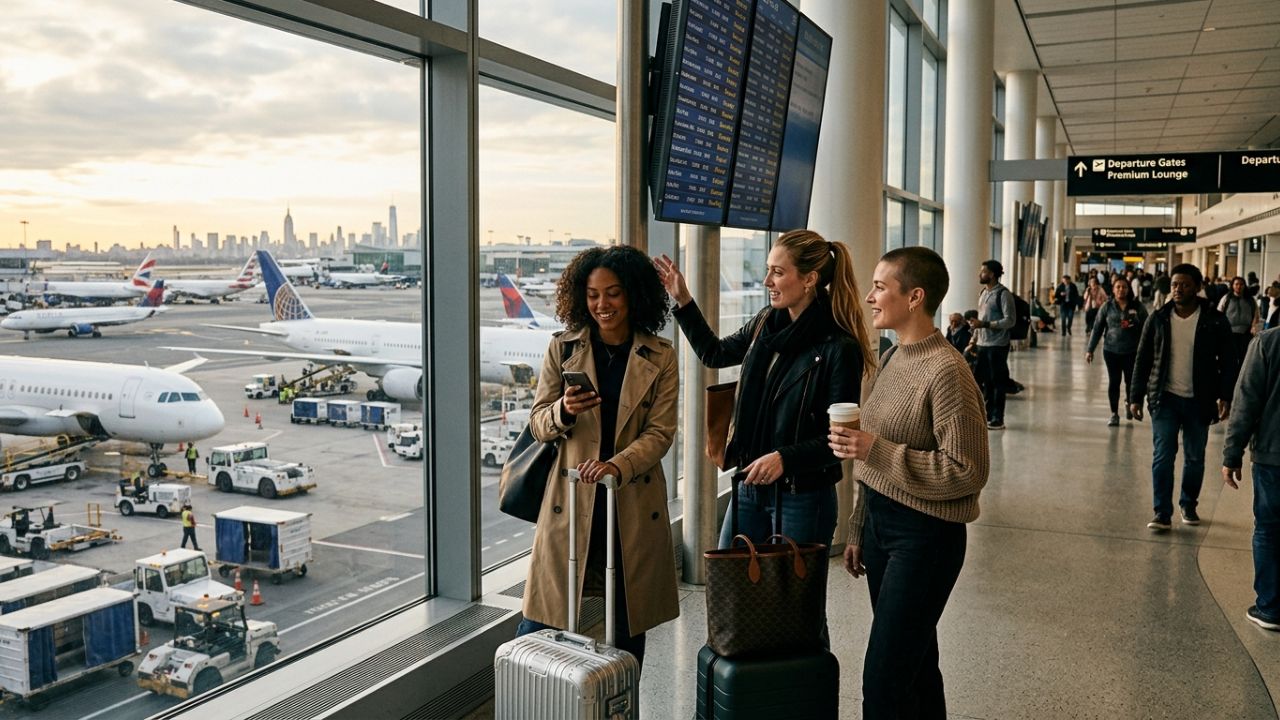 FAA JFK 81 flights slot control travel chaos aviation updates