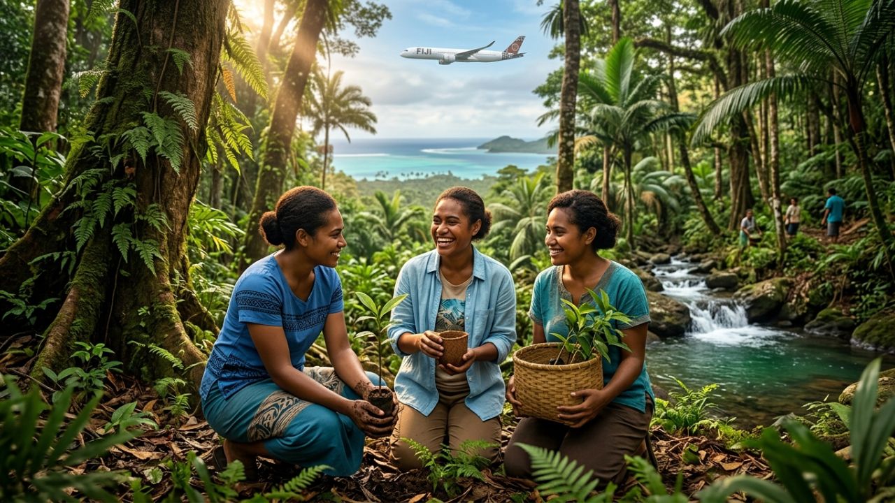 Aviation Updates: Fiji Airways Expands 'Maroroya' Forest Regeneration to Shield Eco-Tourism from Climate-Driven Travel Chaos