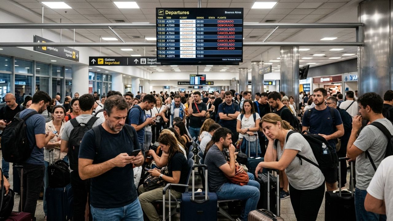 Flybondi Faces 5 Flight Cancellations and Multiple Delays at Jorge Newbery Airport, Impacting Major Aviation Hubs Across Argentina and Brazil Including Buenos Aires, Córdoba, and São Paulo