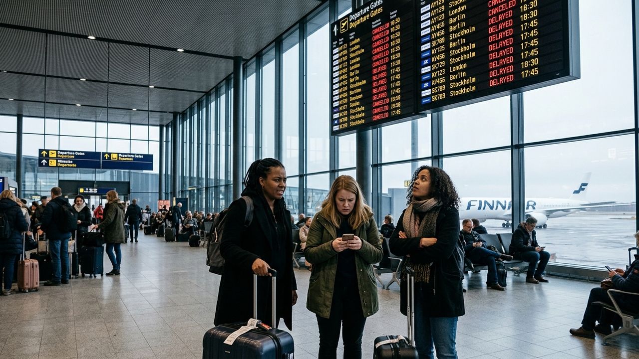 Finnair Operational Disruptions: Five Key Flights Cancelled from Helsinki-Vantaa Airport