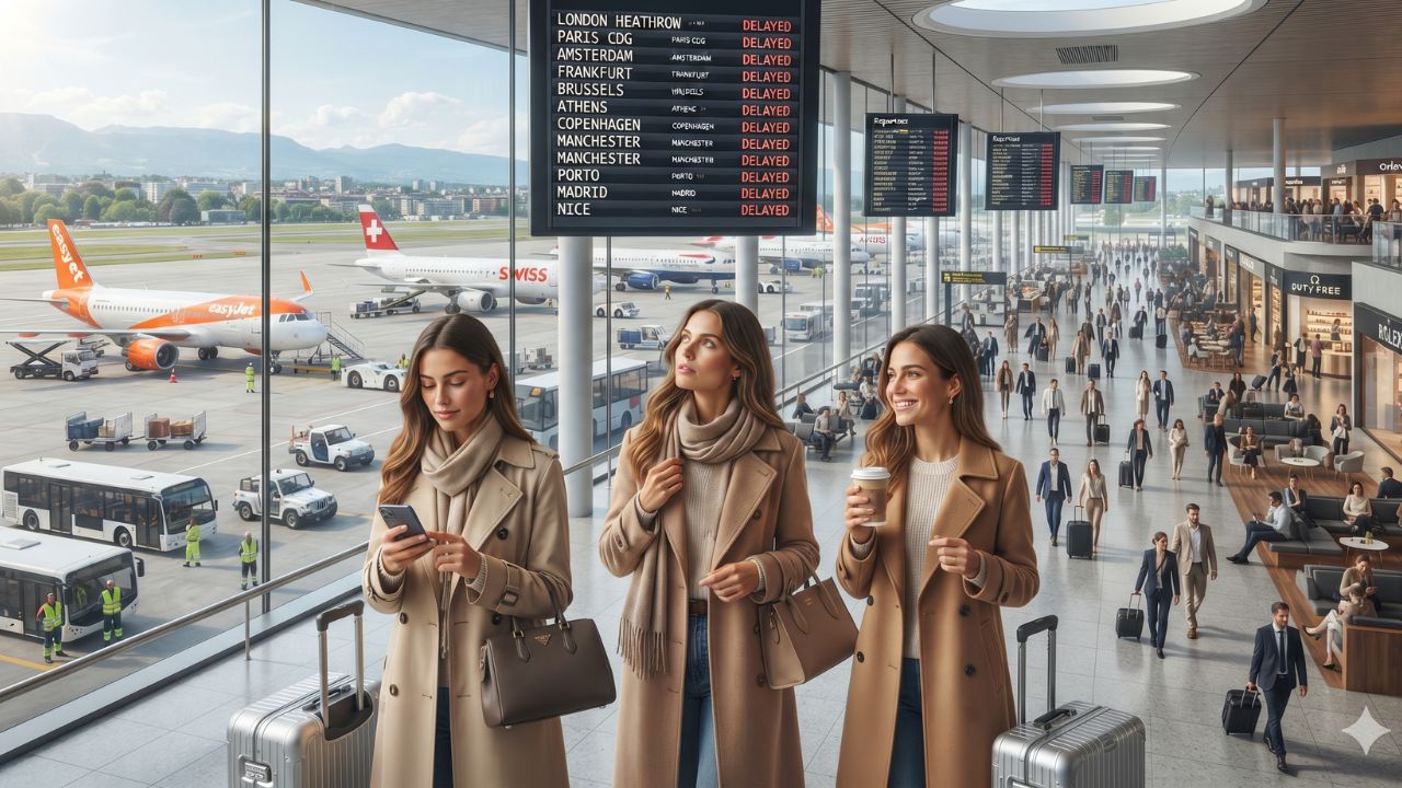 Aviation Updates: Geneva Airport Plunged Into Travel Chaos as easyJet, SWISS, and Air France Delay 69 Flights Across Europe
